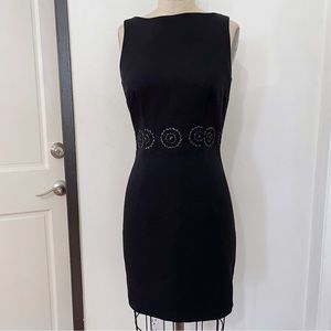 Scarlett Dress Women’s Size 7/8 Sleeveless Sheath Black  Work Party